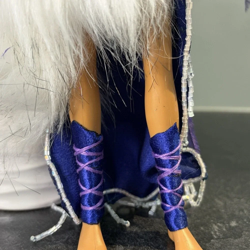 OOAK Custom Barbie Purple Blue Fairy Pixie W Wings 12